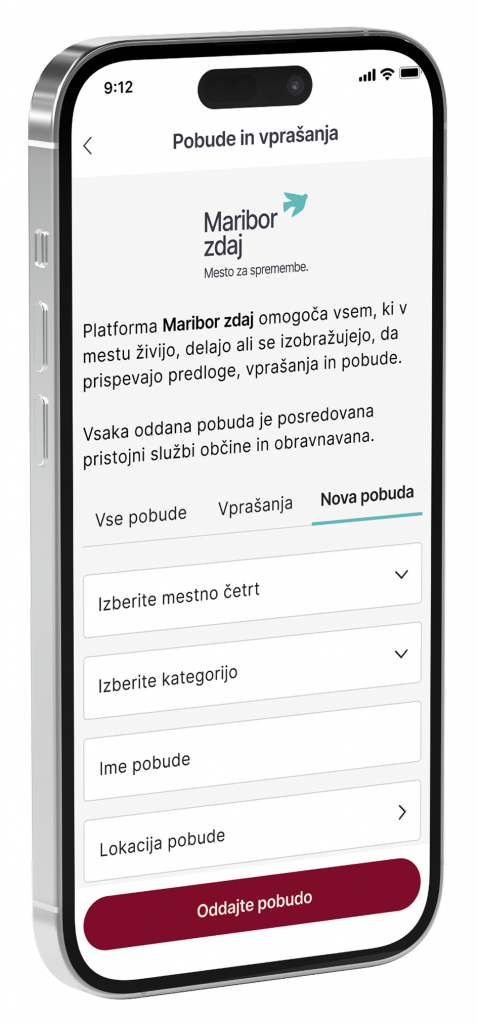 Telefon z aplikacijo MOM